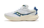 Saucony Kinvara Elite 14 Fabric Cushioning Breathable Low top Running Shoes Women's White Blue