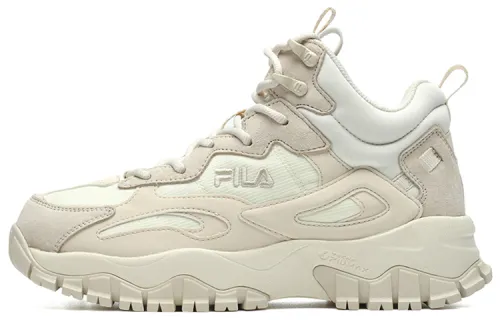 FILA Textile, Synthetic Leather Low top Running Shoes Women's Foam White