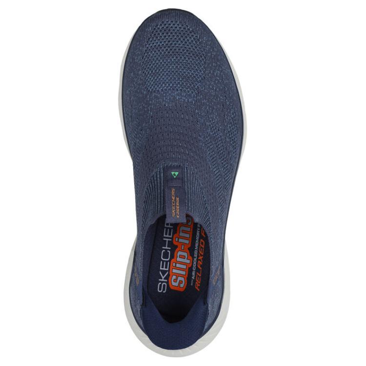 Skechers Edgeride Abrasion Resistant Low top Casual Running Shoes Men’s Blue