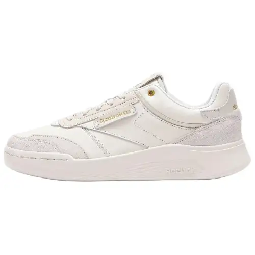 Reebok Club C Wear resistant And Lightweight Low top Casual Shoes Unisex Beige