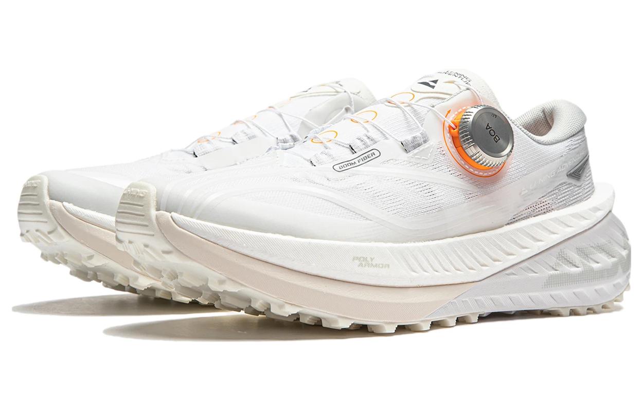 Li Ning Dilu Pro Slip Resistant Abrasion Resistant Low top Trail Running Shoes Women’s White
