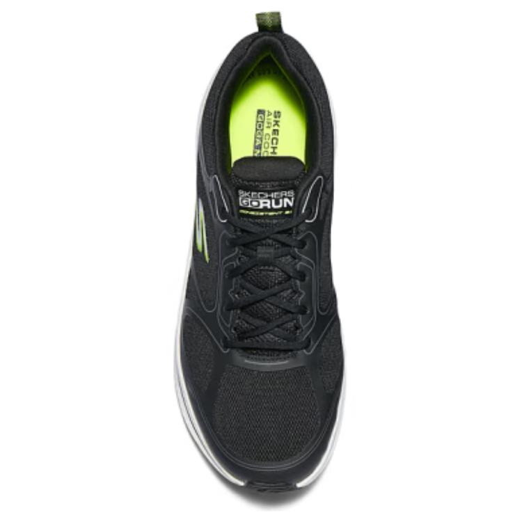 Skechers Cushioning Abrasion Resistant Cushioning, Wear Resistant Low top Casual Running Shoes Men’s Black White