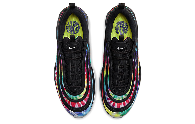 Кроссовки Nike Air Max 97 (черно-зеленые) — фото 4