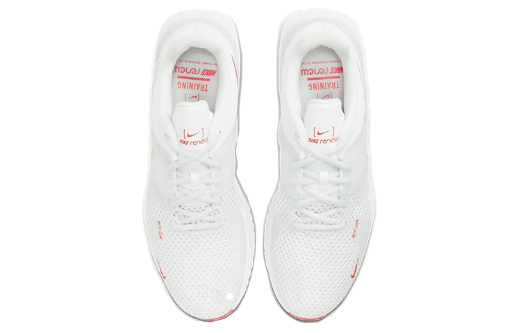 Мужские кроссовки Nike Renew Fusion (бело-красные) — фото 4