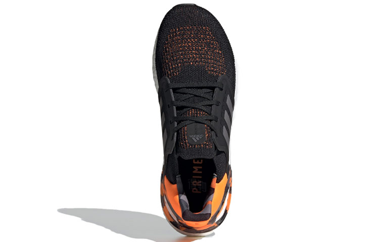Кроссовки adidas ULT (черно-бело-оранжевые) — Чёрный / белый / оранжевый — фото 5