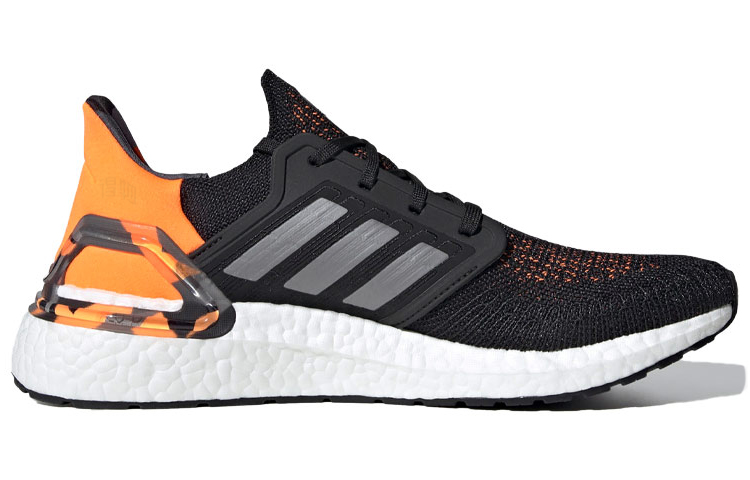 Кроссовки adidas ULT (черно-бело-оранжевые) — Чёрный / белый / оранжевый — фото 2