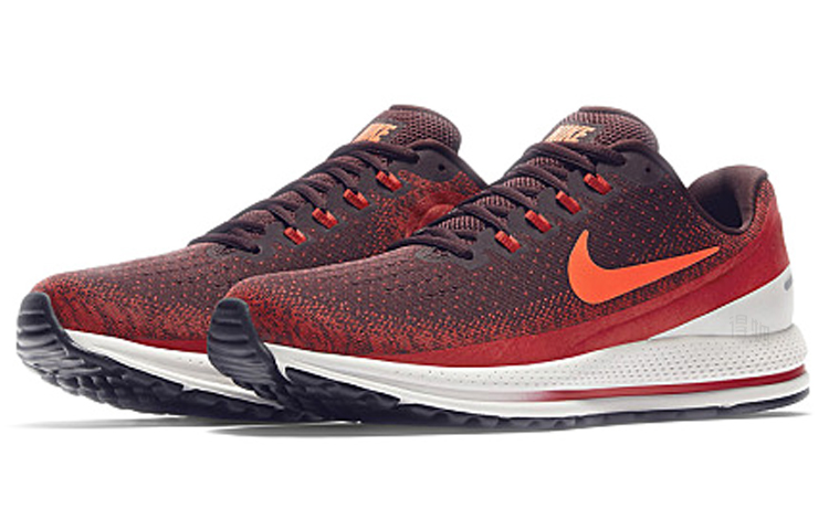 Мужские кроссовки Nike Air Zoom Vomero 13 (бордовый) — фото 2