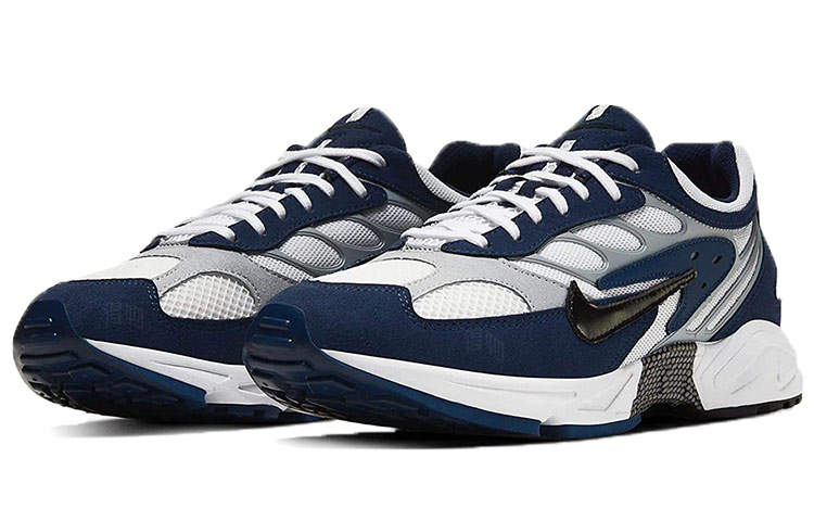 Унисекс кроссовки Nike Air Ghost Racer (серо-синие) — фото 2