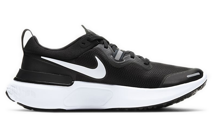 Мужские кроссовки Nike React Miler 1 (черно-белый) — фото 2