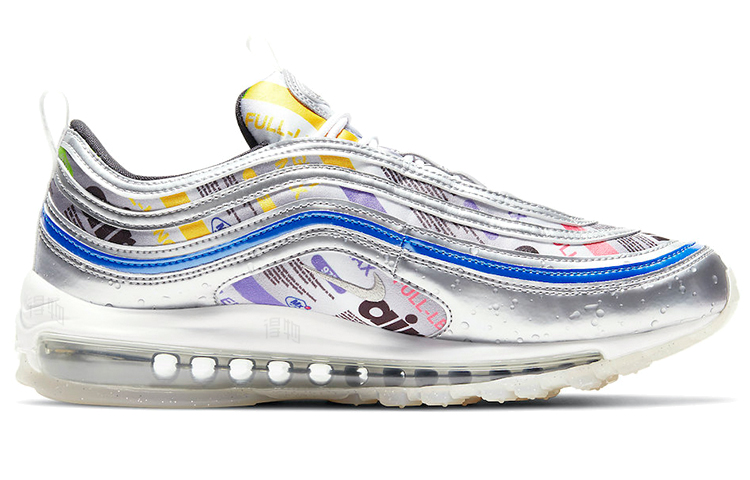 Кроссовки Nike Air Max 97 SE (серебряные) — фото 2