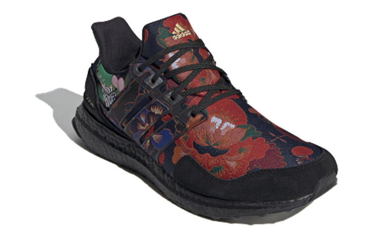 Кроссовки adidas ULT (черно-красно-зеленые) — фото 2