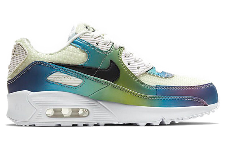 Женские кроссовки Nike Air Max 90 20 "Bubble Pack" (сине-зеленый) — Синийзелёный — фото 2