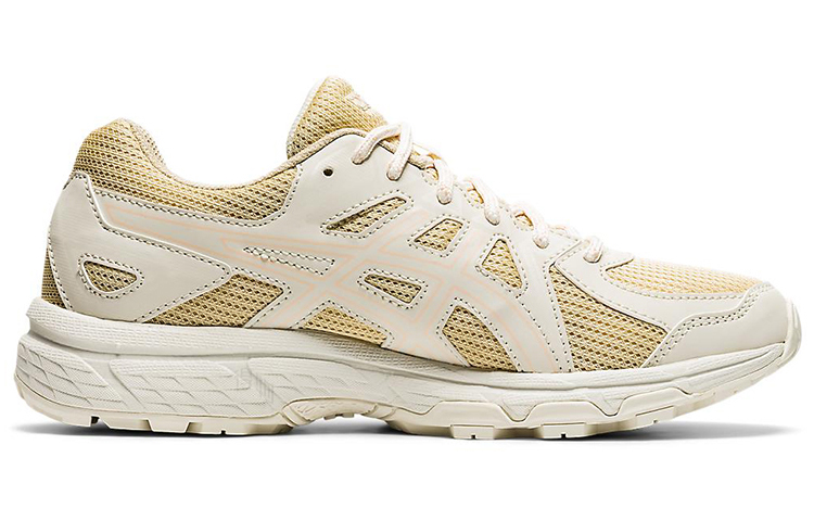 Женские кроссовки ASICS Jog 100 1 Trl (желто-белые) — фото 2