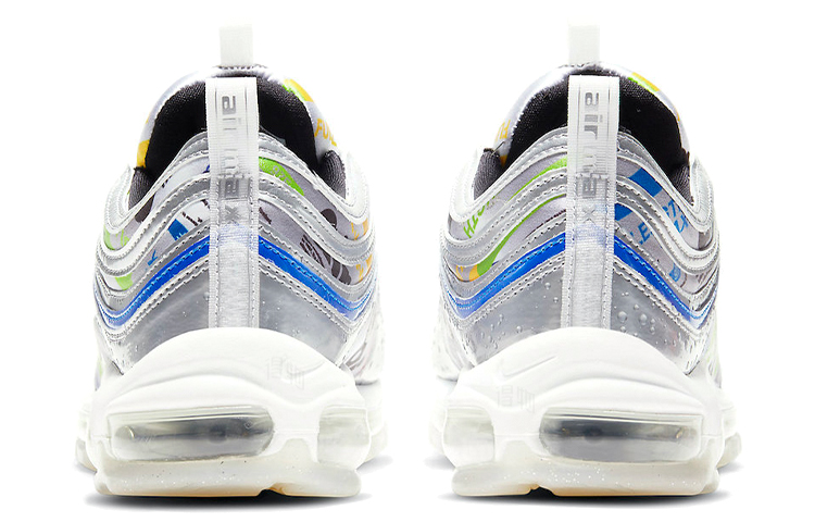 Кроссовки Nike Air Max 97 SE (серебряные) — фото 5