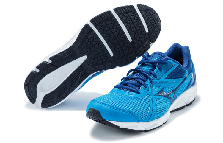 Кроссовки Mizuno Spark 5 (синие) — фото 3