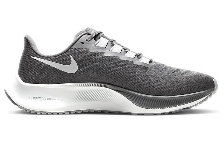 Мужские кроссовки Nike Pegasus 37 (серые) — фото 2