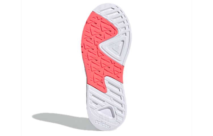 Женские кроссовки adidas neo Futureflow (черно-красные) — Чёрныйкрасный — фото 6