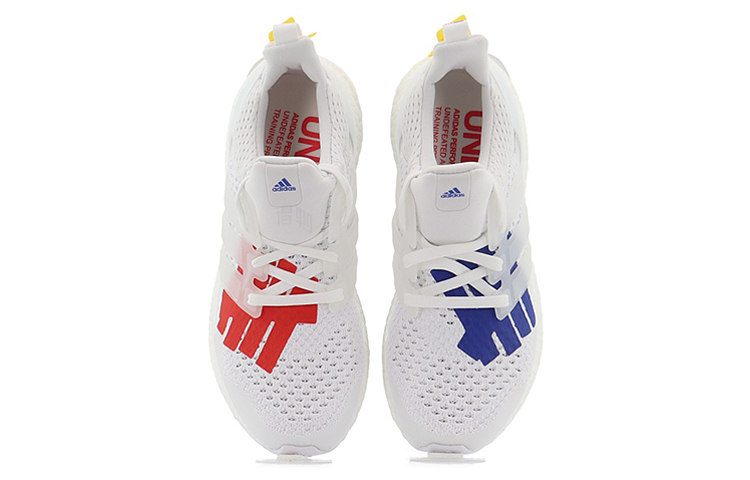 Кеды UNDEFEATED x adidas ULT Boost (бело-красные) — Белый / красный — фото 4