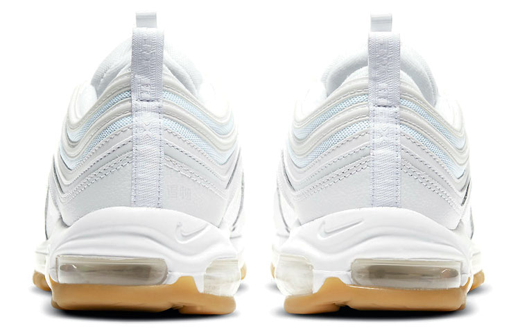 Мужские кроссовки Nike Air Max 97 'White Gum' (белые) — фото 4
