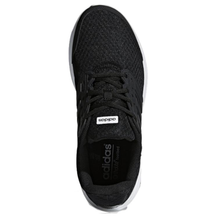 Мужские кроссовки adidas galaxy 3 (черно-белые) — фото 5