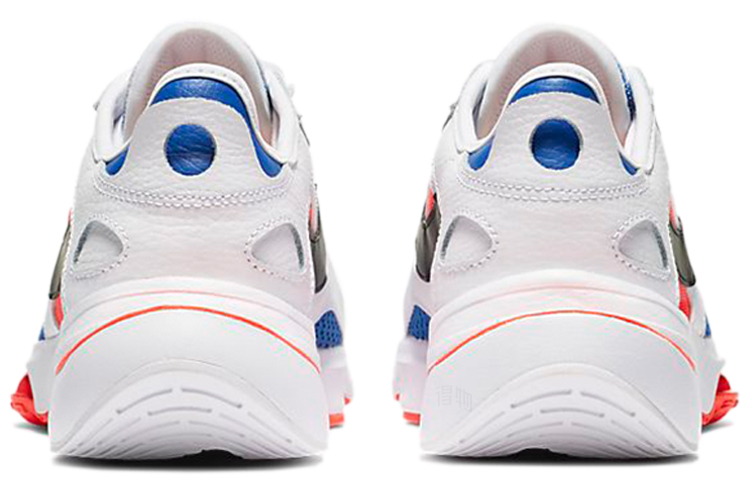 Женские кроссовки Nike Air Zoom Division (бело-сине-красные) — Белыйсинийкрасный — фото 5