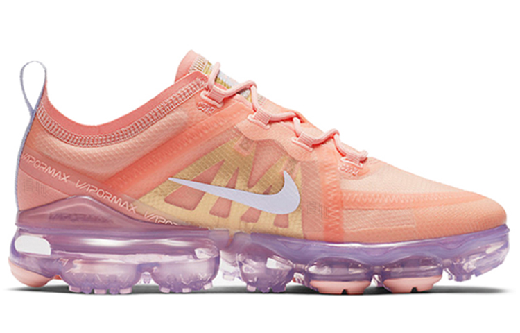 Женские кроссовки Nike VaporMax 2019 Bleached Coral (розовые) — Розовый — фото 2