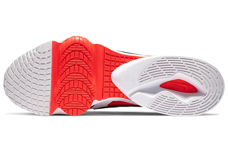 Женские кроссовки Nike Air Zoom Division (бело-сине-красные) — Белыйсинийкрасный — фото 6