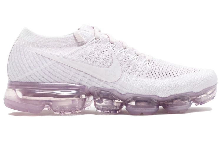 Женские кроссовки Nike AIR VAPORMAX Flyknit (светло-розовые) — фото 2