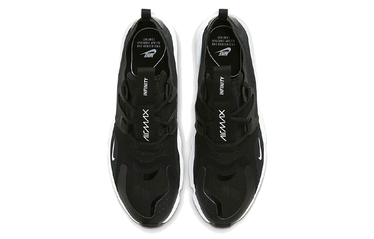 Мужские кроссовки Nike Air Max Infinity (черно-белые) — фото 4