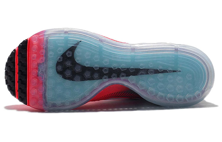Женские кроссовки Nike (красно-черные) — Красный / чёрный — фото 5