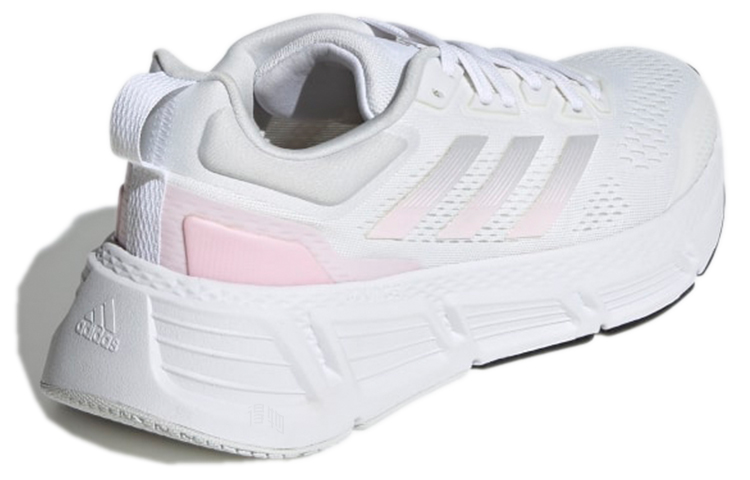 Женские кроссовки adidas neo Questar (бело-розовые) — фото 4