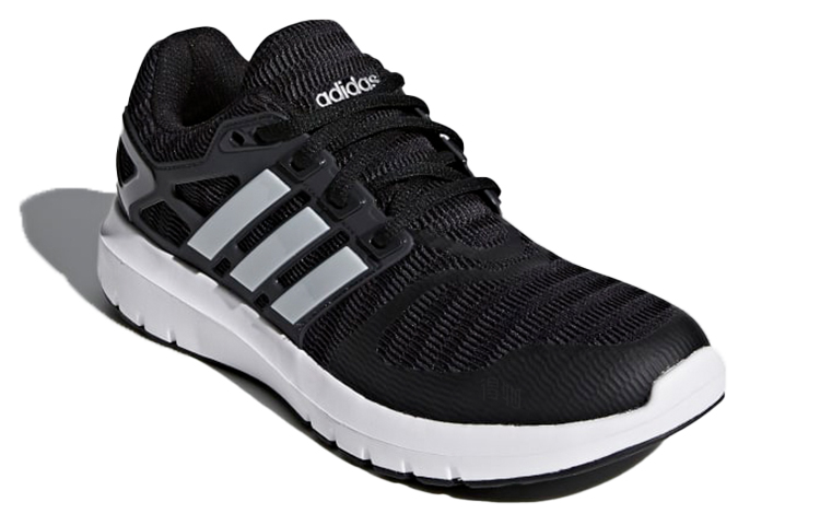 Женские кроссовки adidas neo Energy Cloud V (черно-белые) — фото 3