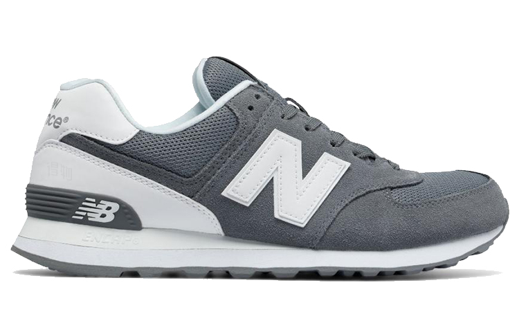 Кроссовки New Balance New Balance NB 574 Reflective (серо-белые) — фото 2