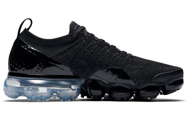 Женские кроссовки Nike VaporMax Flyknit 2 (черный) — фото 2