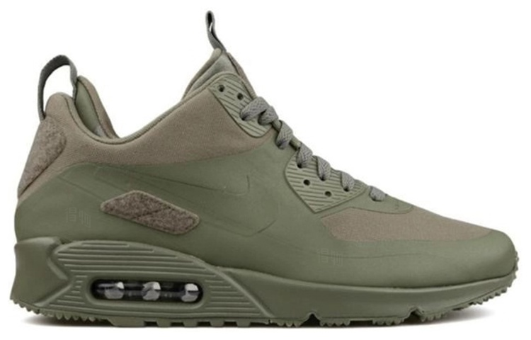 Мужские кроссовки Nike Air Max 90 (темно-зеленые) — 橄榄绿 — фото 2