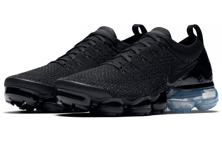 Женские кроссовки Nike VaporMax Flyknit 2 (черный) — фото 3