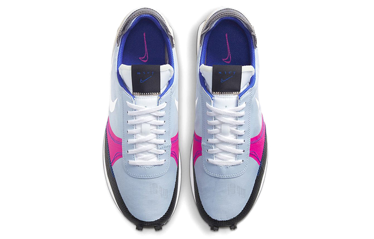 Кроссовки Nike Daybreak Type SE Type SE (черно-розово-синие) — Чёрный / розовый / синий — фото 4
