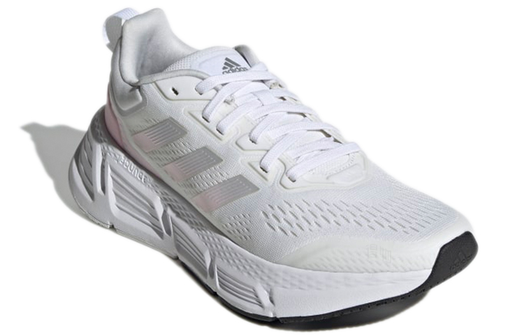 Женские кроссовки adidas neo Questar (бело-розовые) — фото 3