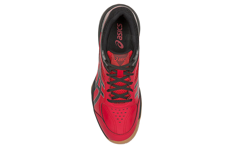 Мужские кроссовки ASICS Gel-Court Hunter (красно-черные) — фото 5