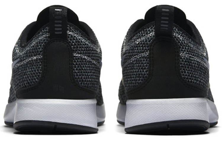 Женские кроссовки Nike Dualtone Racer (черно-серебристые) — фото 5