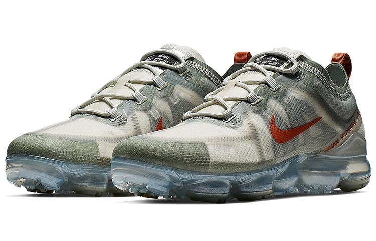 Мужские кроссовки Nike VaporMax 2019 (серо-коричневые) — Серый / коричневый — фото 3