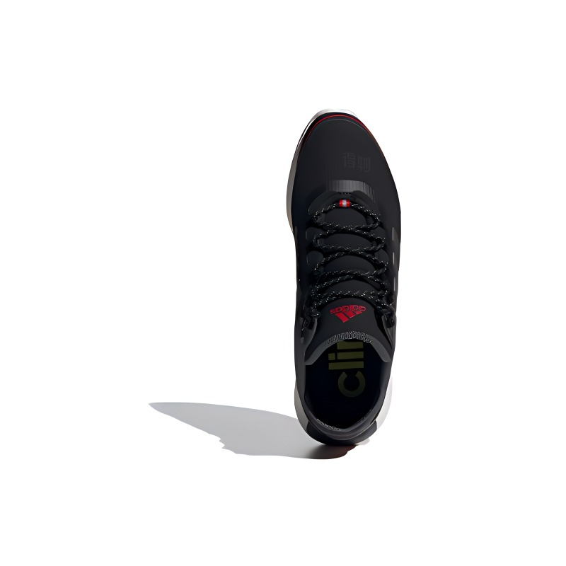 Мужские кроссовки adidas Rocket Boost (черно-красные) — фото 4