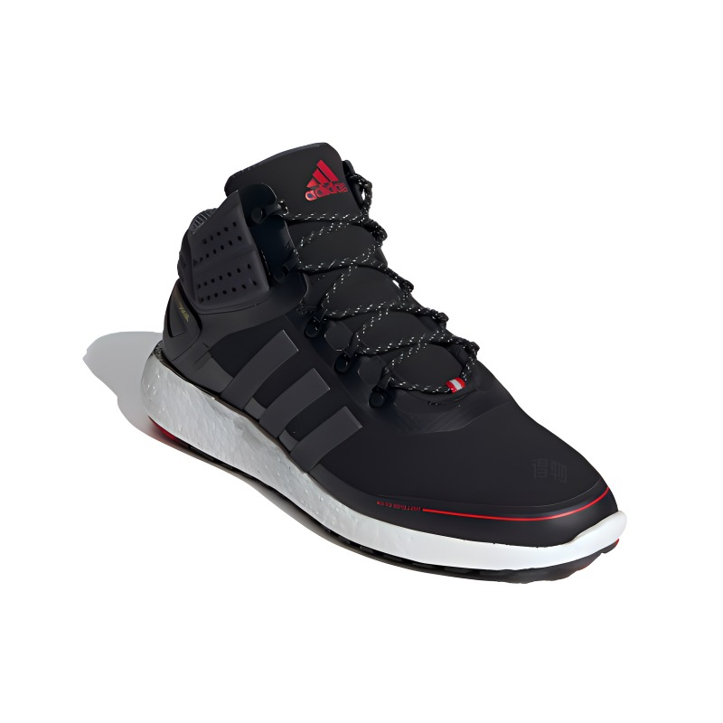 Мужские кроссовки adidas Rocket Boost (черно-красные) — фото 2