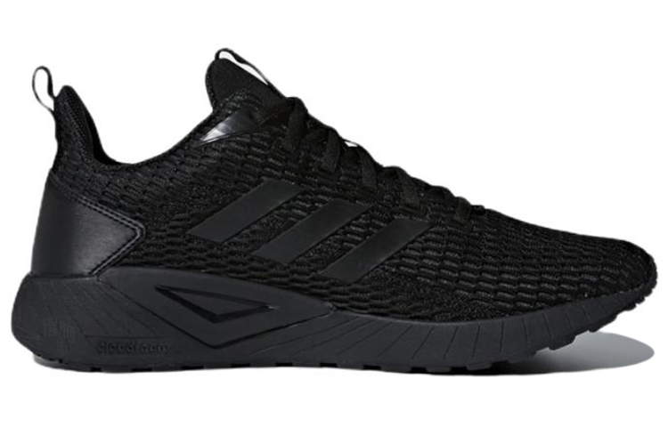 Мужские кроссовки adidas neo Questar (черные) — 乌黑色 — фото 2