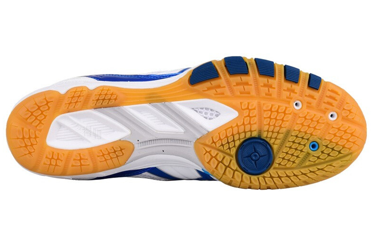 Кроссовки ASICS Attack Excounter 2 (сине-белые) — Синий / белый — фото 4