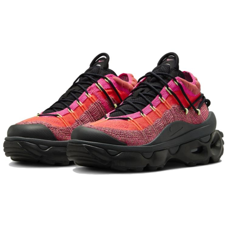 Женские кроссовки Nike Nike Air Max Flyknit Venture (красно-черные) — фото 3