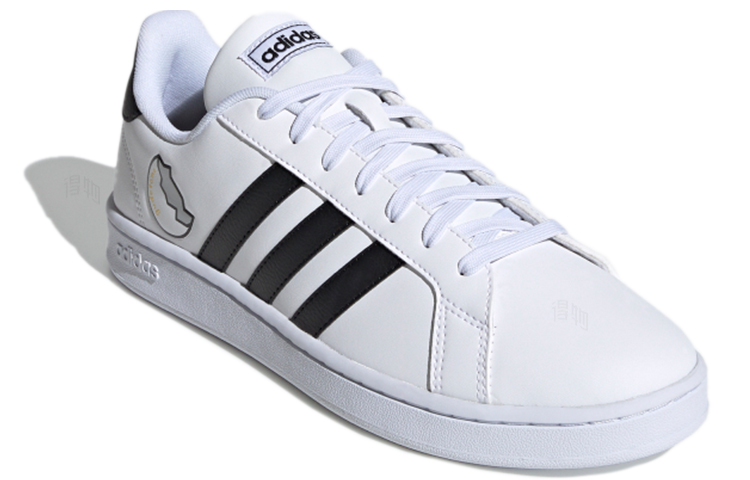 Кеды adidas neo GRAND COURT (бело-черные) — Белый / чёрный — фото 3