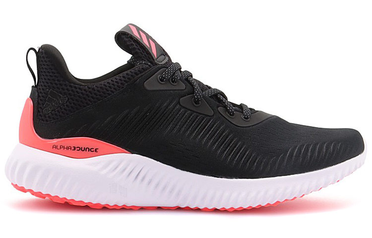 Кроссовки adidas Alphabounce 1 (черно-оранжевый) — фото 2