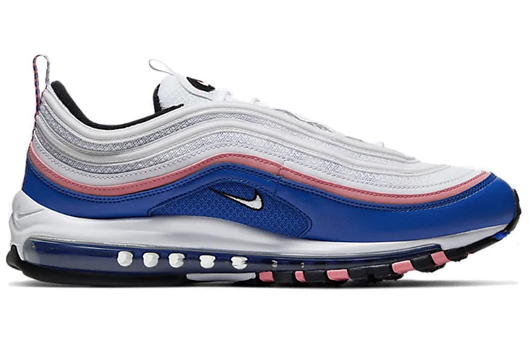 Мужские кроссовки Nike Air Max 97 (сине-розовые) — фото 2