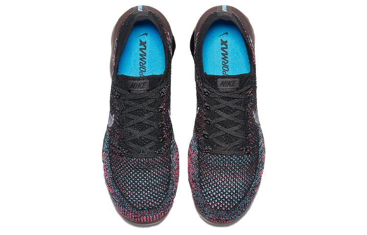 Кроссовки Nike AIR VAPORMAX Blue Lagoon 3M (черный / синий) — Чёрныйсиний — фото 4
